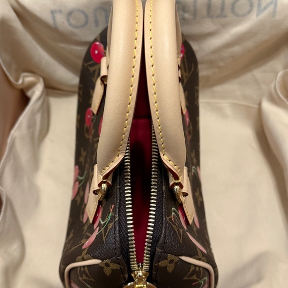 Louis Vuitton x Takashi Murakami 2025 Cherry Speedy Bandoulière 20 NEW in box - Picture 6 of 12